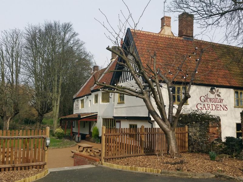 Gibraltar Gardens, Norwich. (Pub, External). Published on 01-03-2017