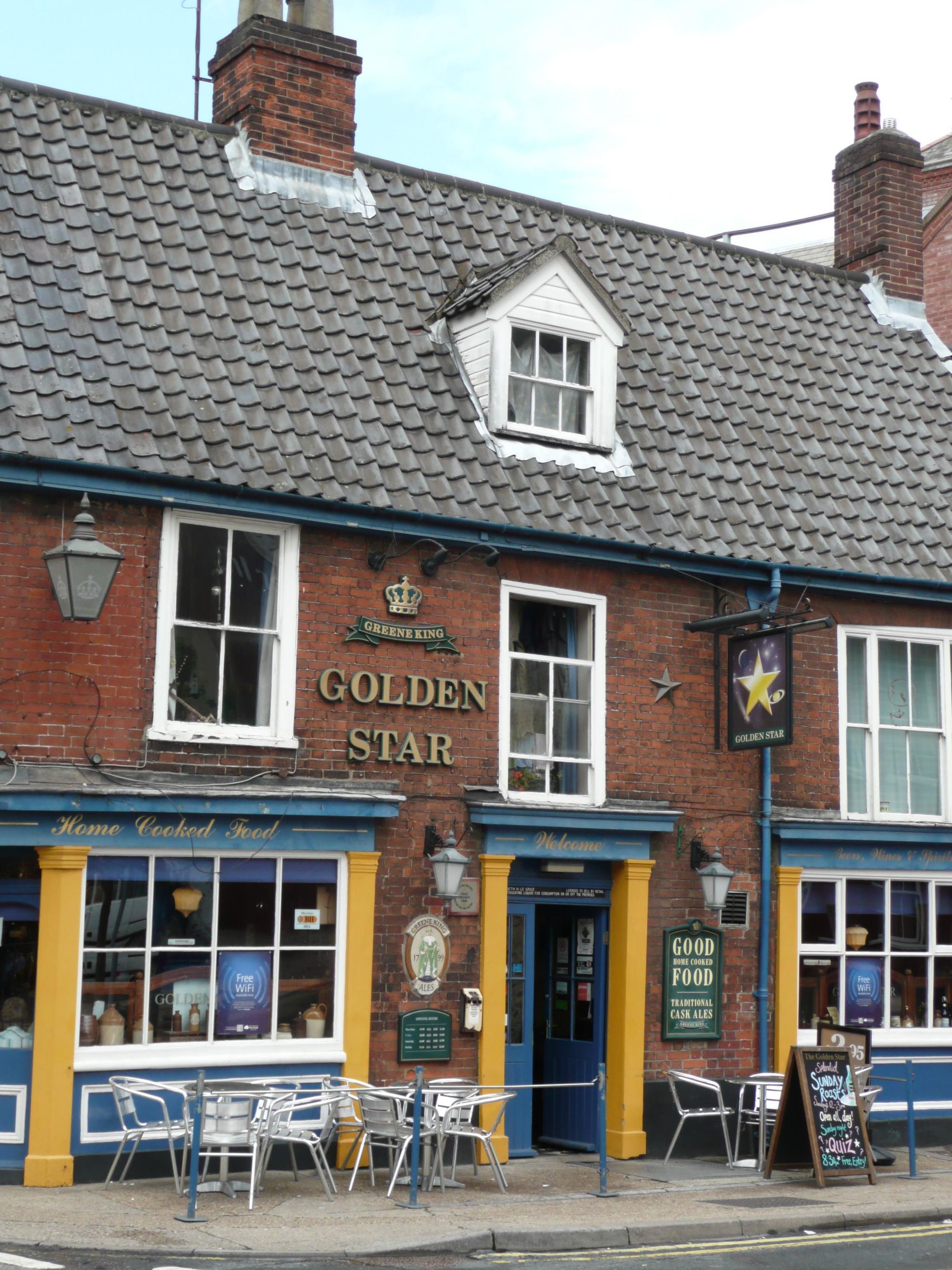 Golden Star at Norwich. (Pub, External). Published on 17-01-2013
