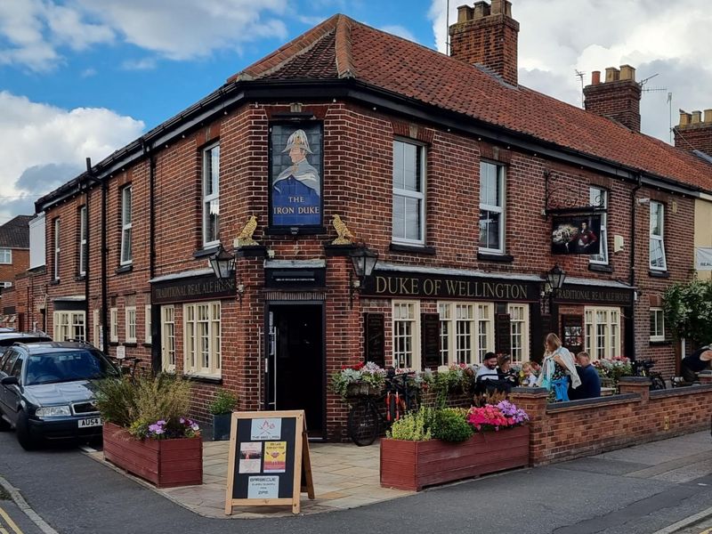 Duke of Wellington, Norwich. (Pub, External, Key). Published on 01-08-2023