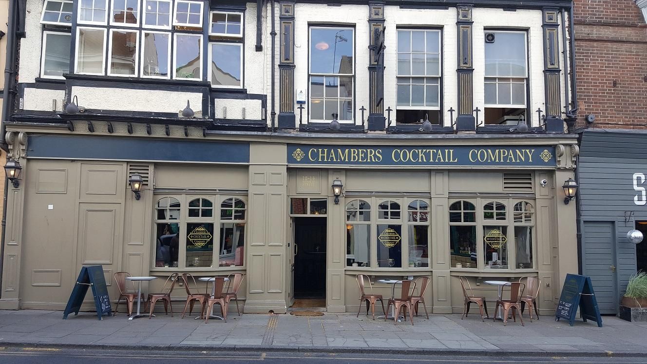 Chambers Cocktail Company. (Pub, External, Key). Published on 01-08-2018
