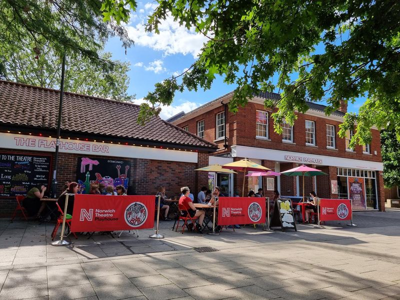 Playhouse, Norwich. (Pub, External, Key). Published on 01-07-2023