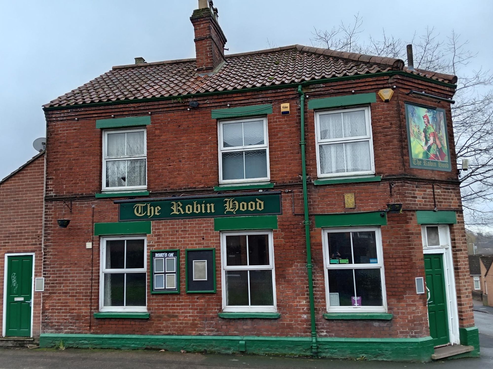 Robin Hood, Norwich. (Pub, External, Key). Published on 01-02-2026