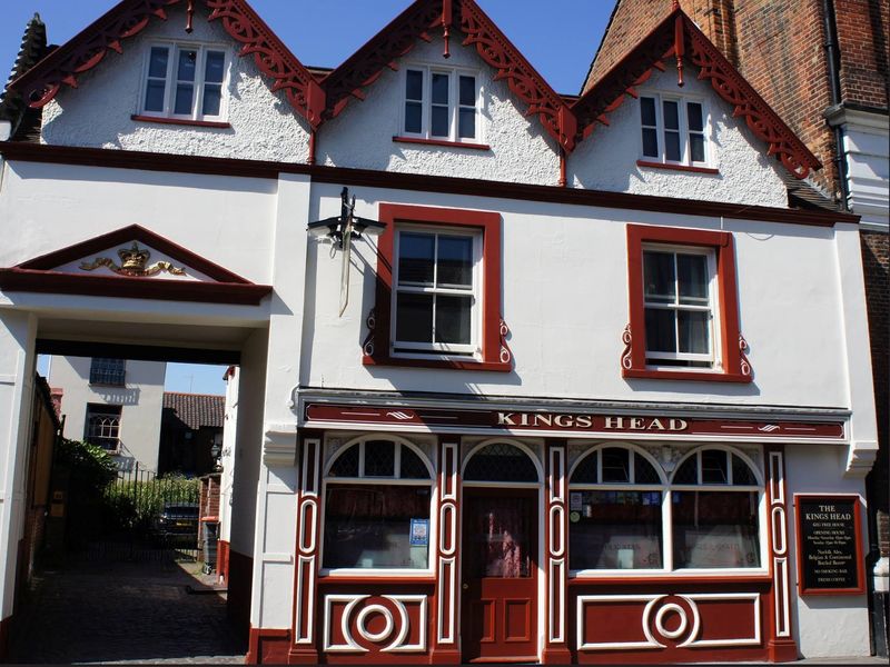 Kings Head, Norwich. (Pub, Brewery, External, Key). Published on 26-07-2024