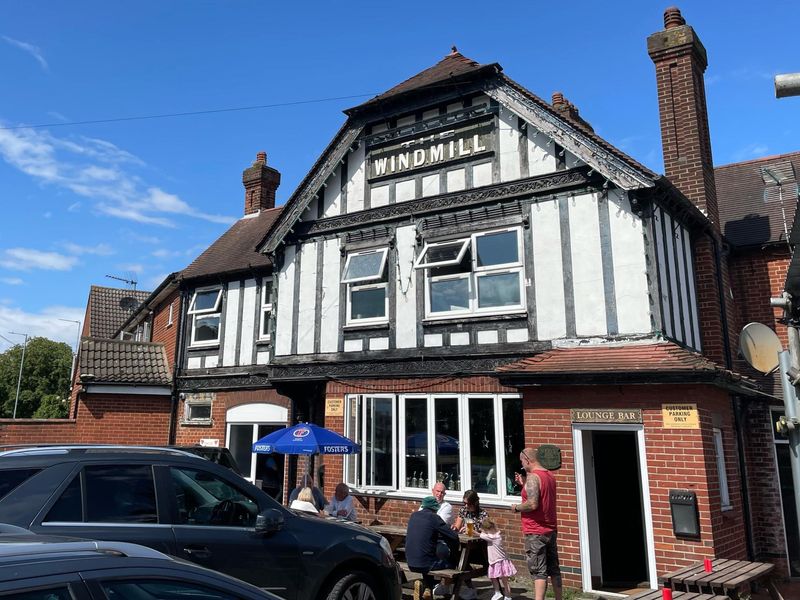 Windmill, Aylsham Rd. (Pub, External, Key). Published on 01-07-2023