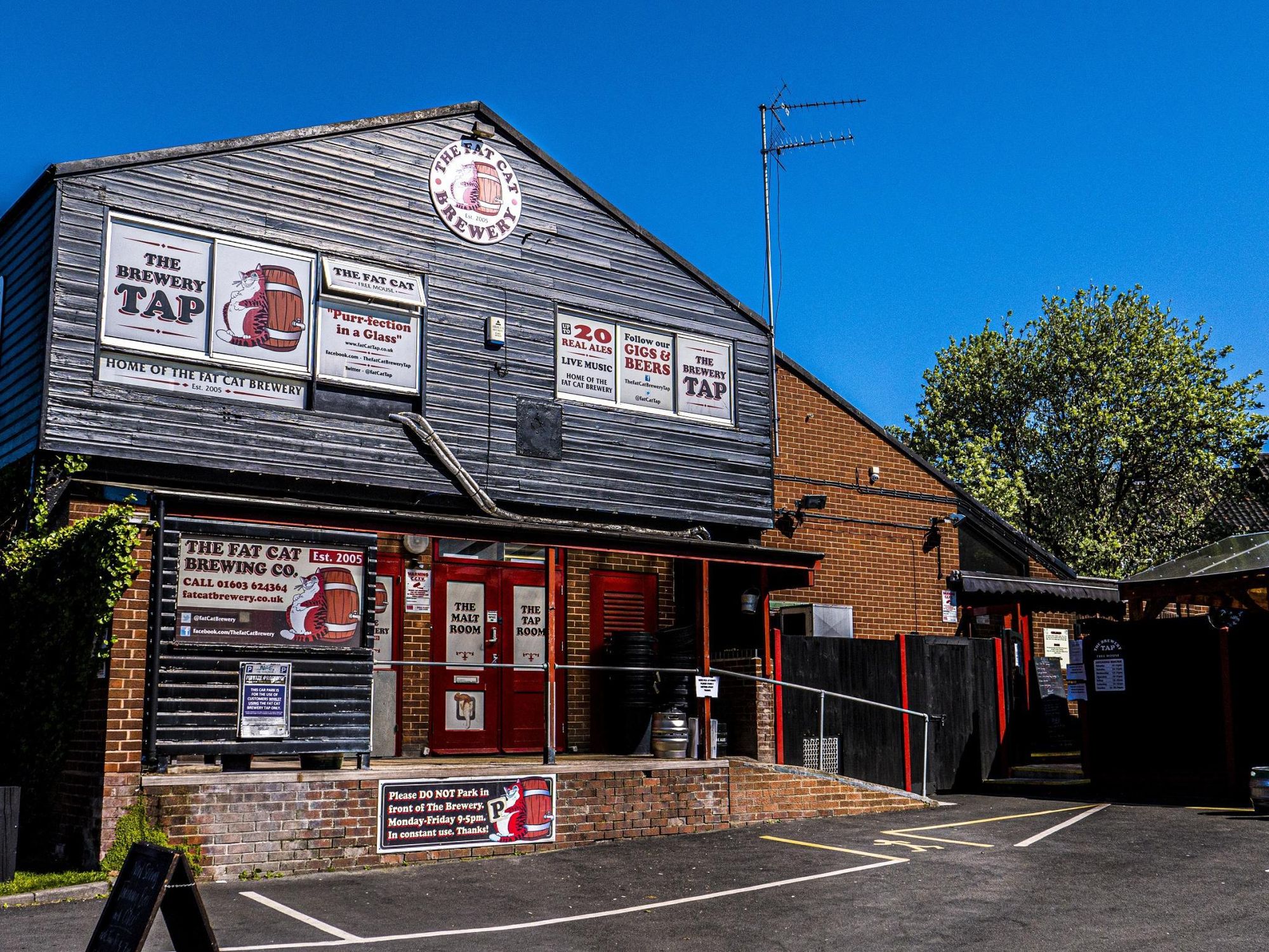 As Fat Cat Brewery Tap, Norwich (2020). (Pub, External). Published on 01-05-2020