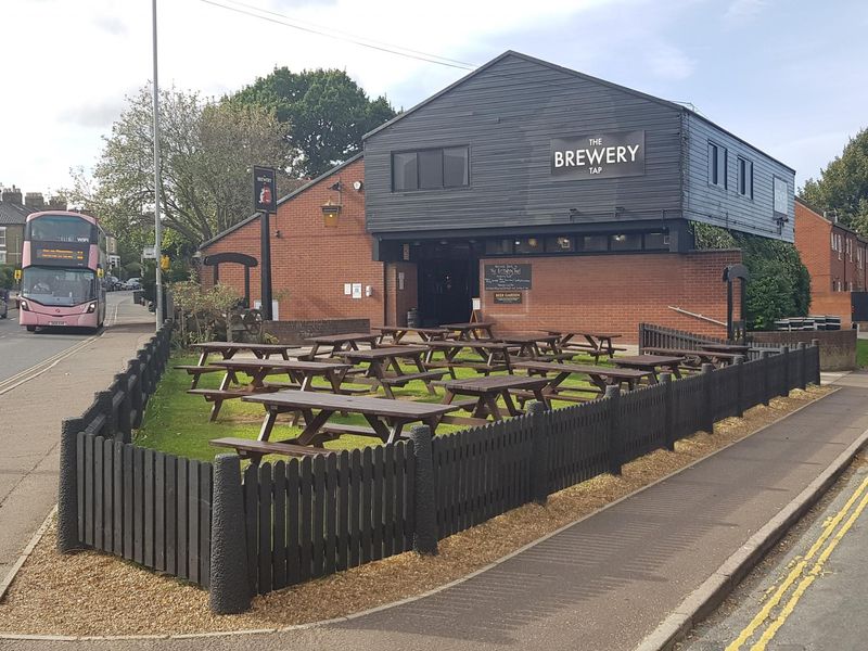 Brewery Tap, Norwich. (Pub, External, Garden, Key). Published on 01-09-2021