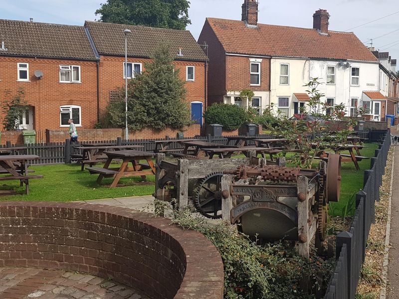 Brewery Tap, Norwich. (Garden). Published on 01-09-2021