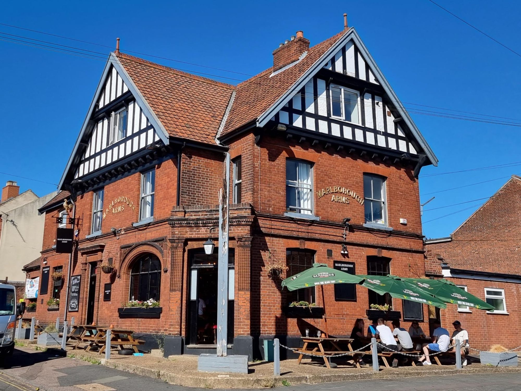 Marlborough Arms, Norwich. (Pub, External). Published on 01-08-2022
