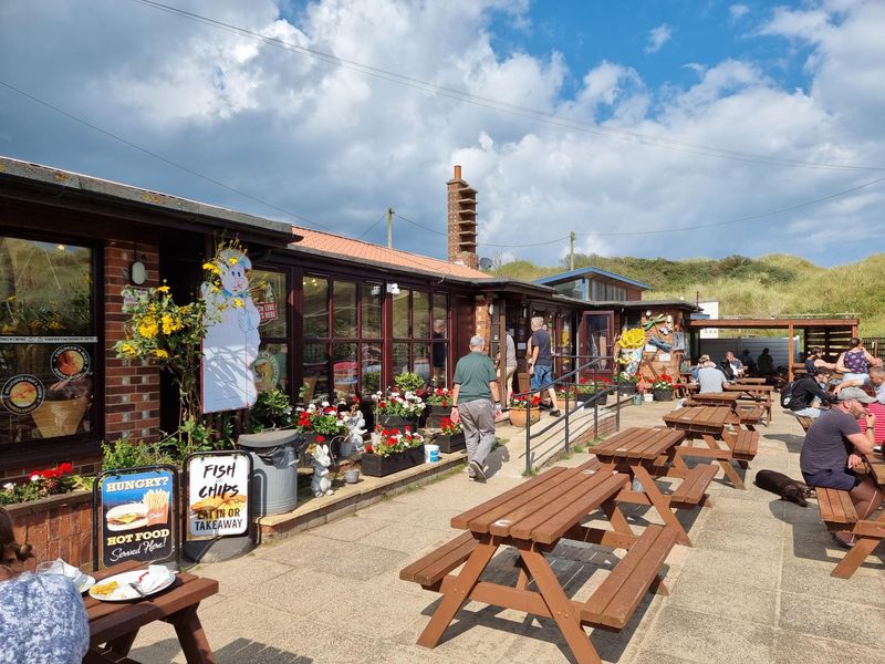 Reefs Bar at Sea Palling. (Pub, External, Key). Published on 01-09-2023 