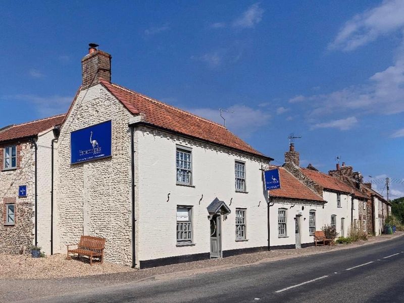 Ostrich at South Creake. (Pub, External, Key). Published on 01-01-2025
