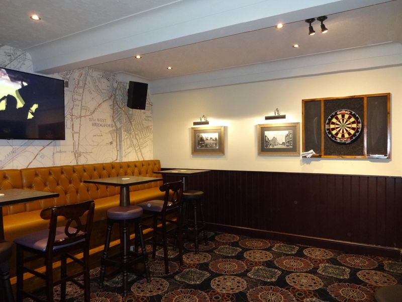 Darts area at back of pub January 2018. Published on 14-01-2018