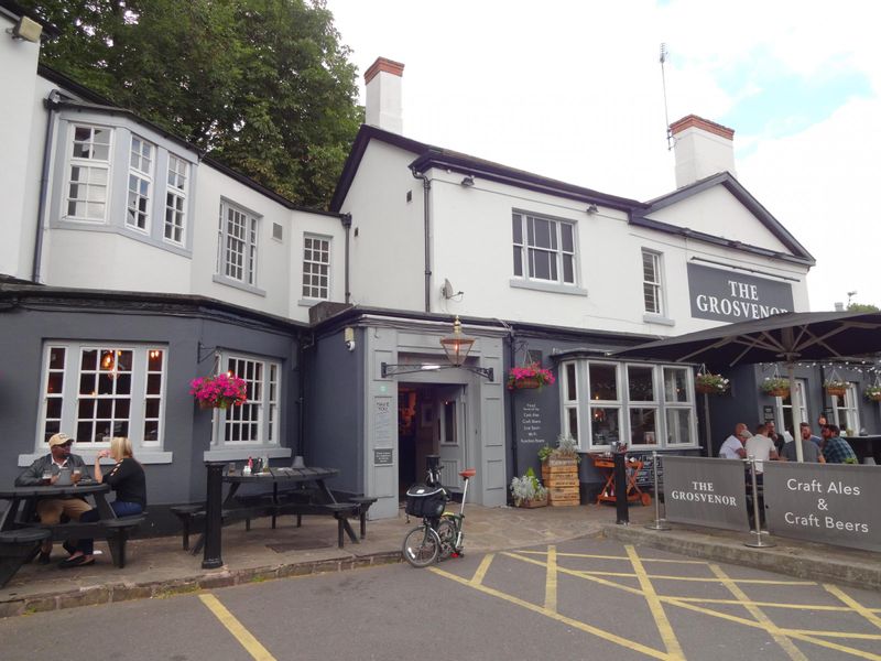 Main entrance June 2017. (Pub, External). Published on 25-06-2017