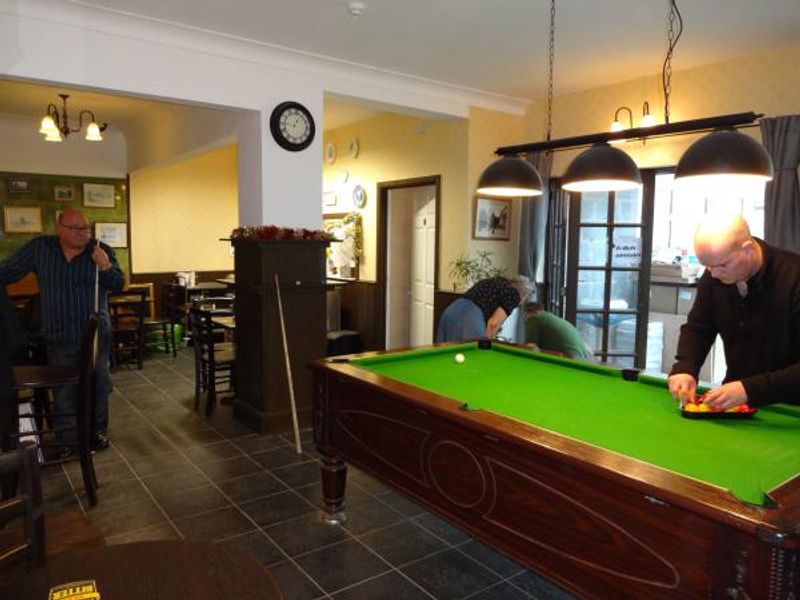 Pool table area at rear Dedcember 2015. Published on 20-12-2015