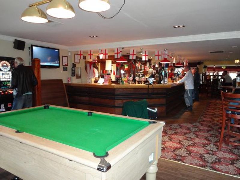Pool table and main bar July 2016. Published on 10-07-2016