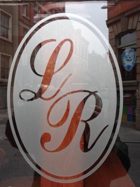 Logo on pub window March 2015. Published on 22-12-2015