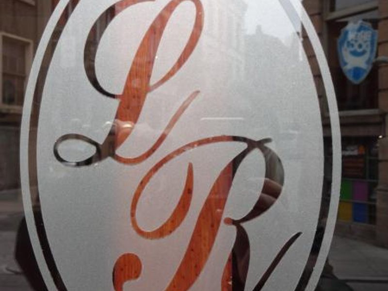 Logo on pub window March 2015. Published on 22-12-2015