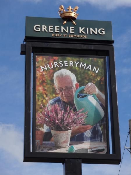 Pub sign October 2018. (Sign). Published on 29-10-2018