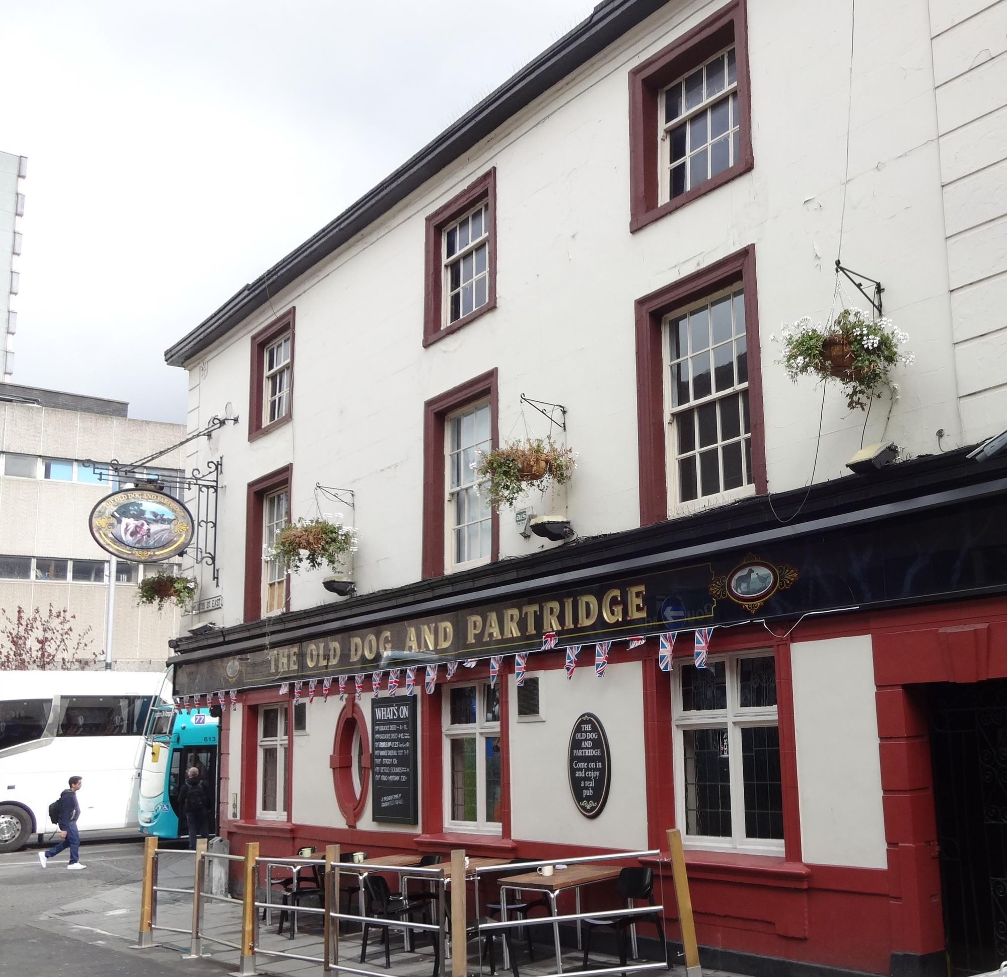 Right side of pub September 2017. Published on 11-09-2017
