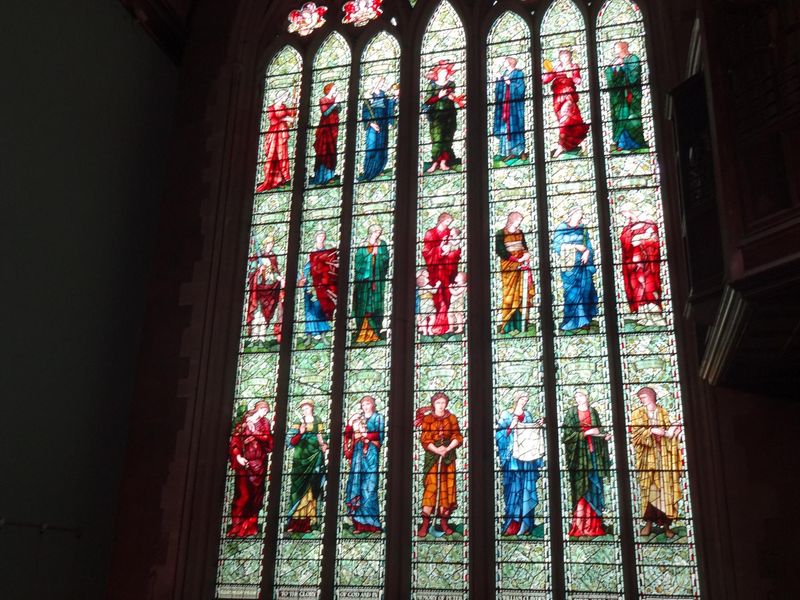 Stained glass window April 2018. Published on 25-02-2021