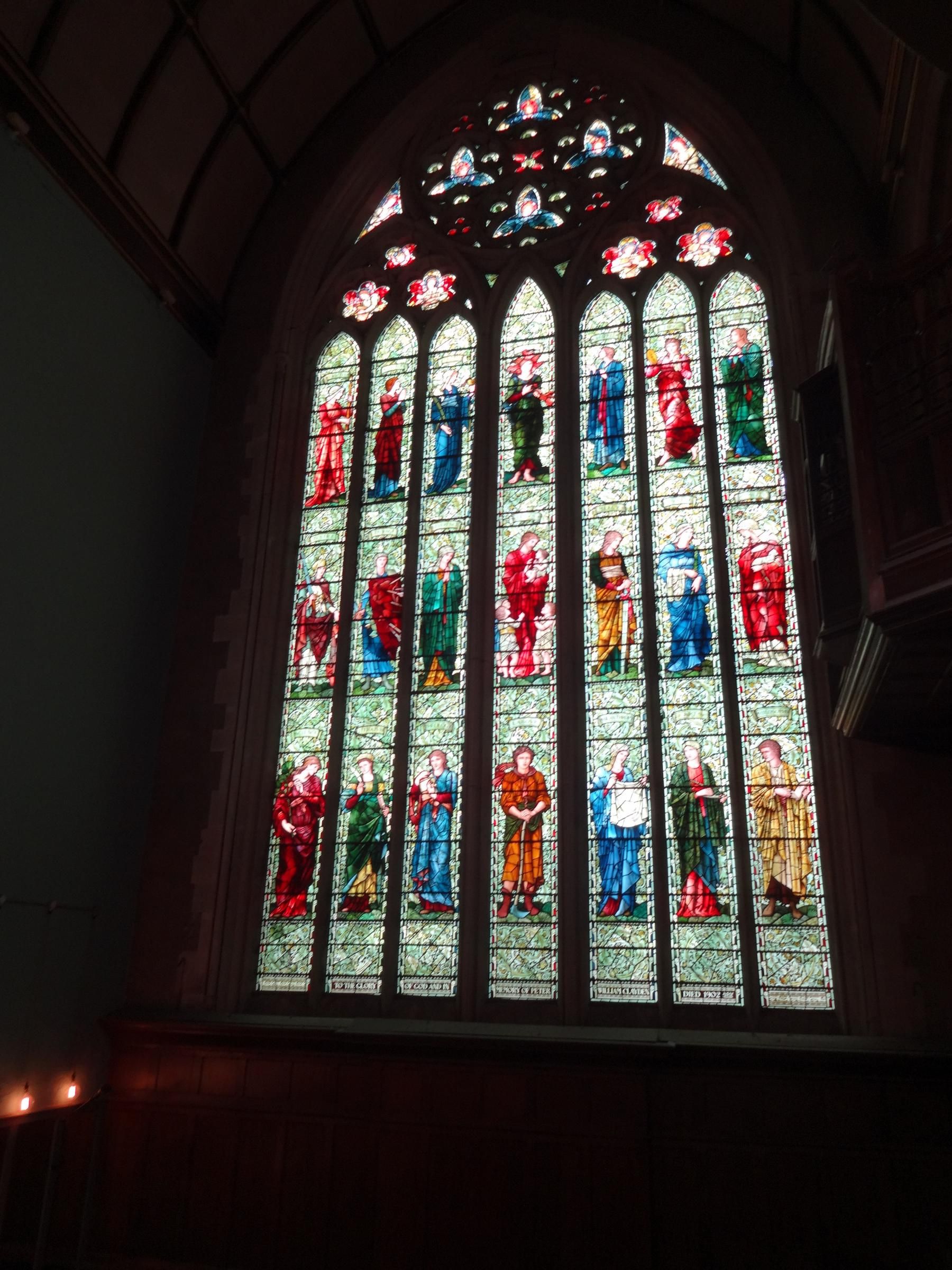 Stained glass window April 2018. Published on 25-02-2021