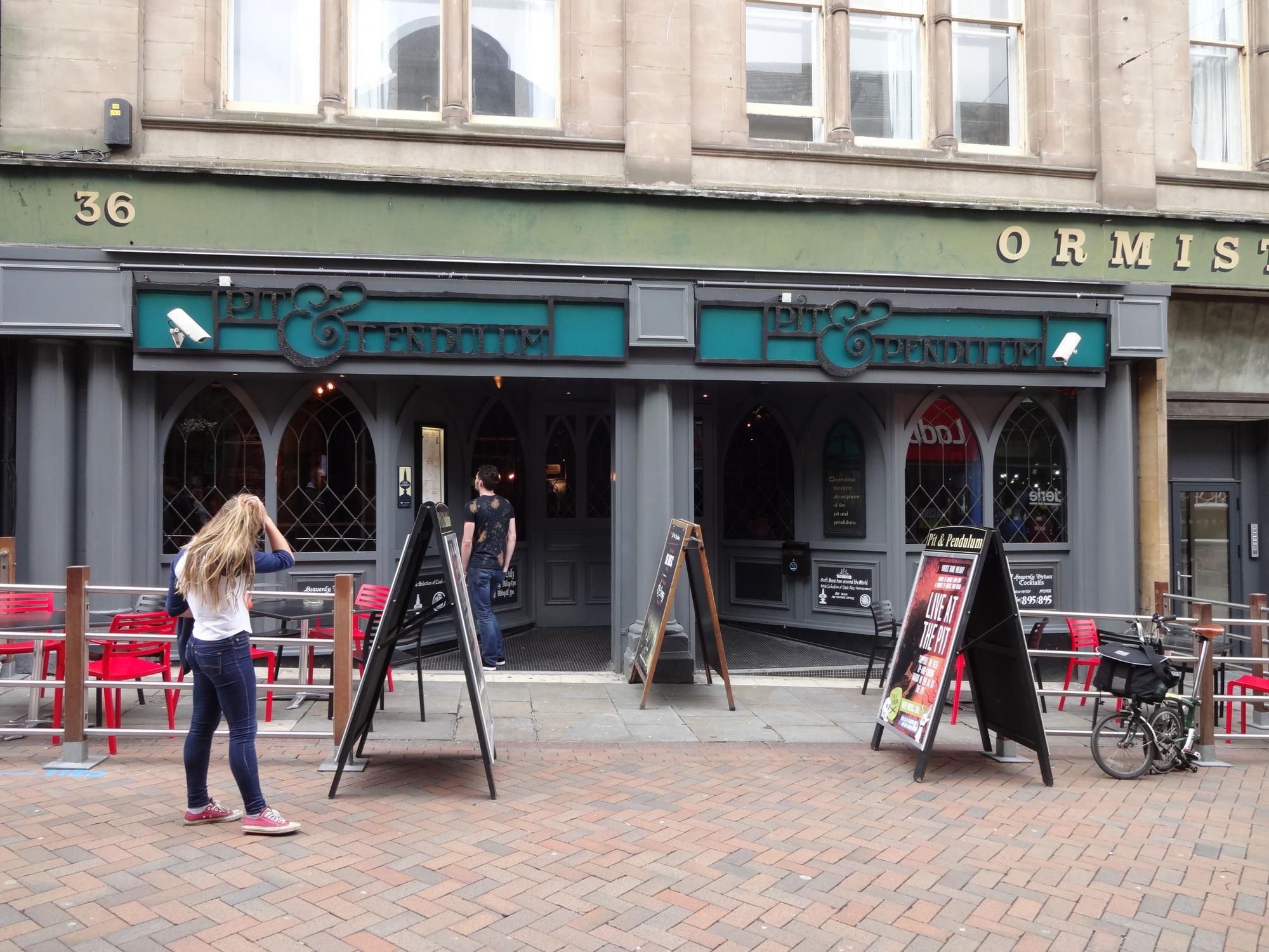 Entrace from Thurland Street August 2017. (Pub, External). Published on 15-12-2017