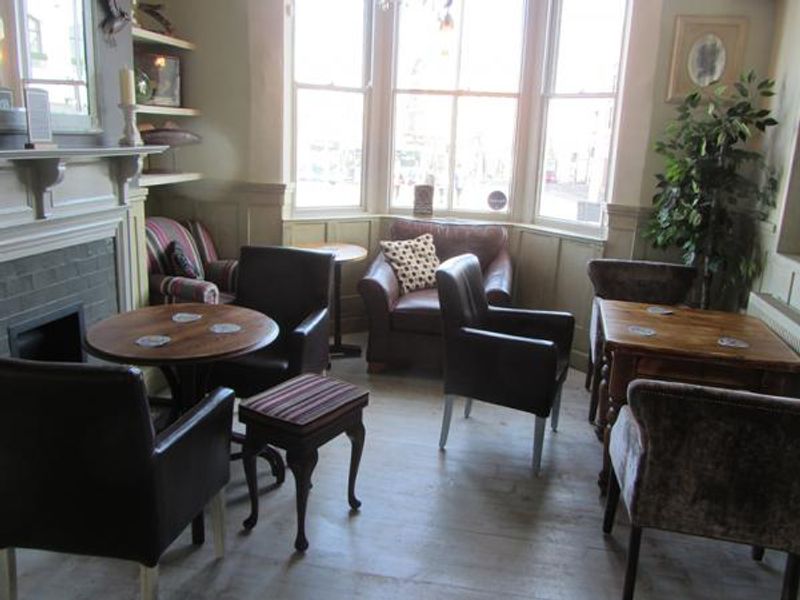 Seated area near entrance. (Pub). Published on 25-03-2014 