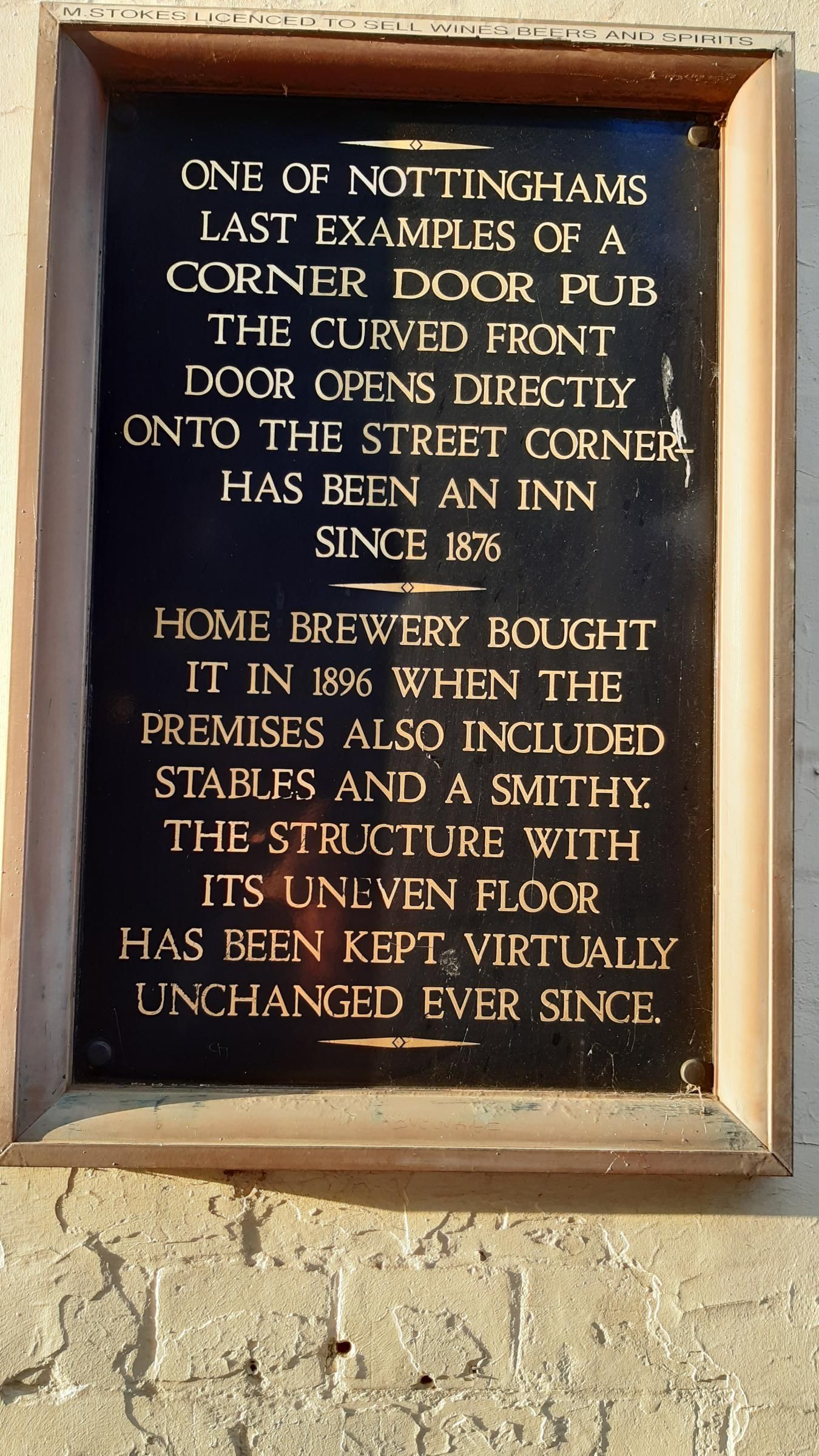 Historic plaque. (External). Published on 20-09-2025