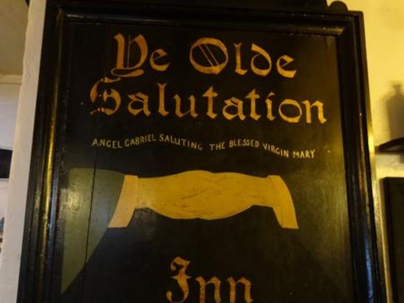 Pub sign displayed on inside wall February 2015. (Sign). Published on 04-03-2015