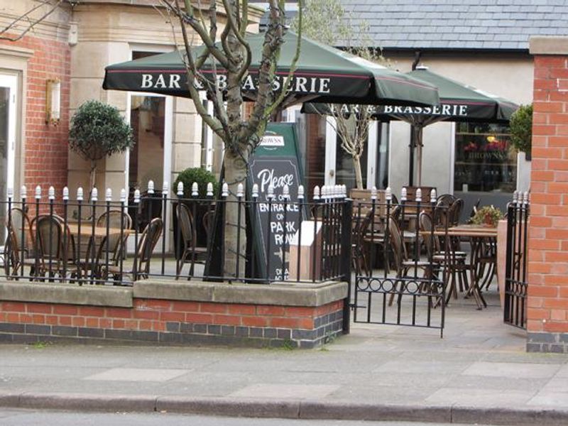 Seated area to rear. (Pub, External, Garden). Published on 25-03-2014