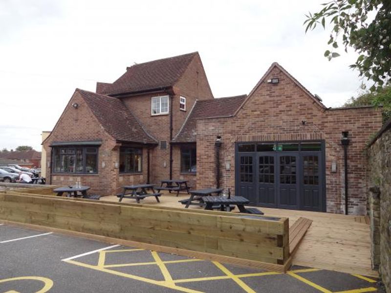 Front decked area August 2018. (Pub, External, Garden). Published on 03-09-2018 