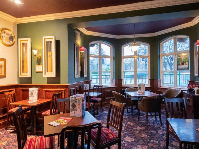 Side bar seating area. (Pub). Published on 25-09-2026
