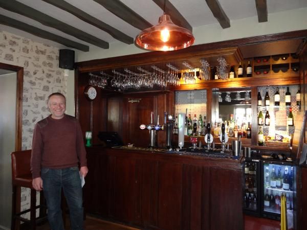 Graham in front of bar March 2016. (Publican). Published on 07-03-2016