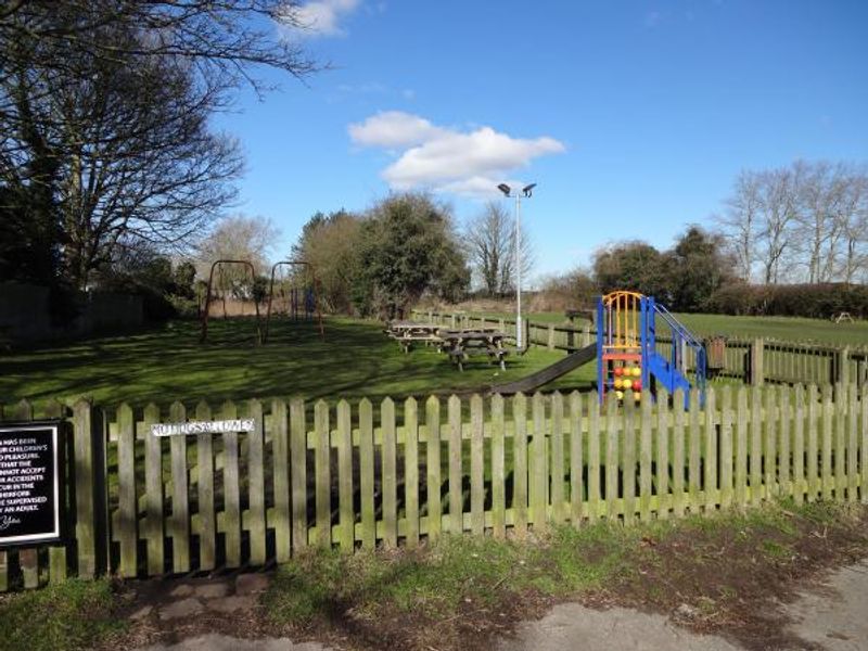 Garden and children's playarea March 2016. (Garden). Published on 07-03-2016