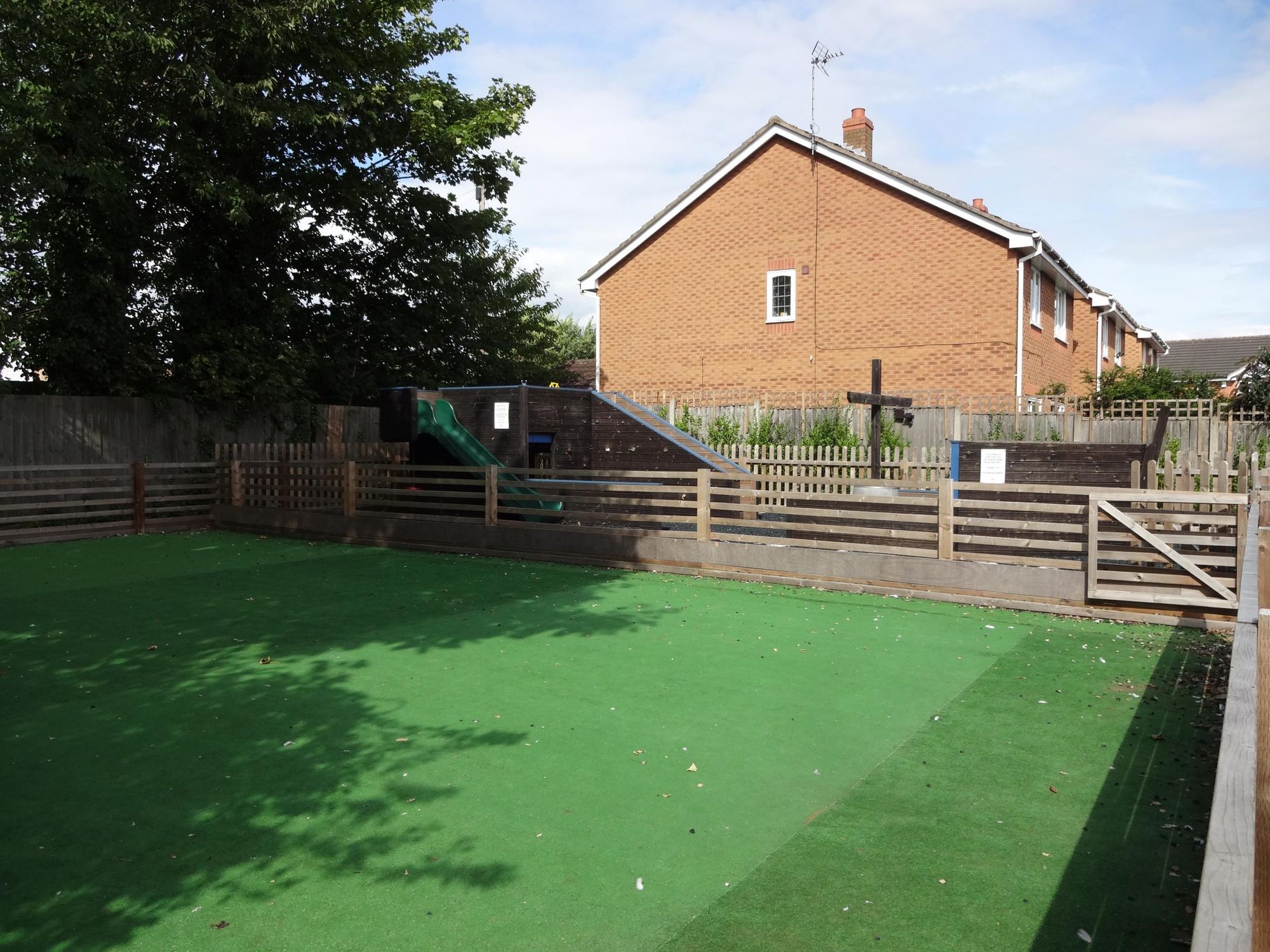Children's play area August 2017. (Garden). Published on 27-08-2017