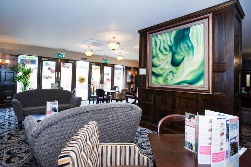 Seating area. (Bar). Published on 05-03-2024