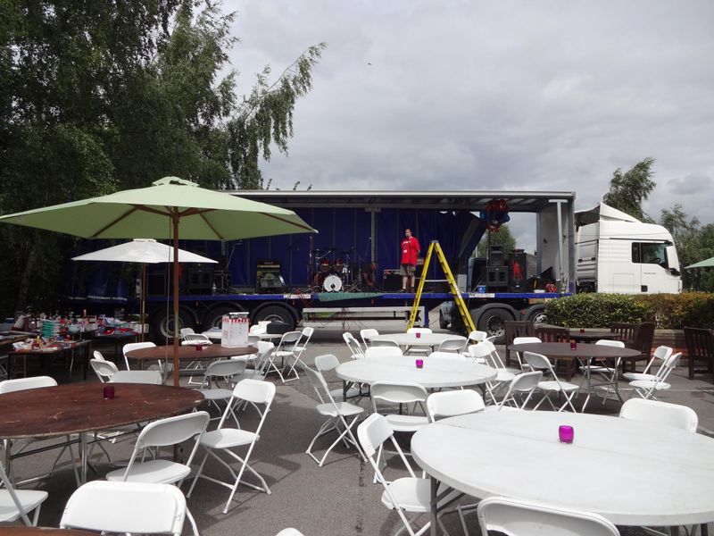 Patio featuring music event July 2017. (Garden). Published on 30-07-2017 