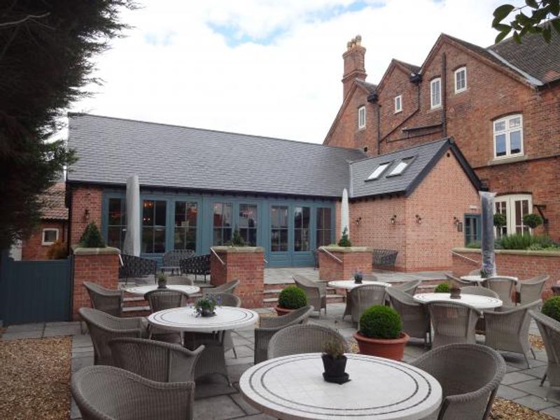 Rear patio garden September 2019. (Pub, External, Garden). Published on 08-04-2020