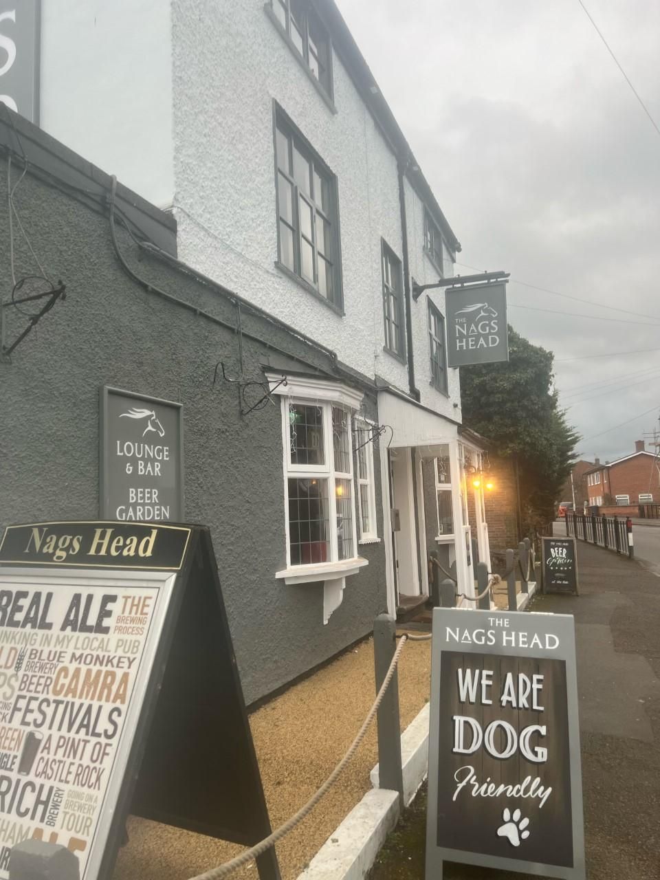 Nags Head Front. (Pub, External, Key). Published on 01-03-2023