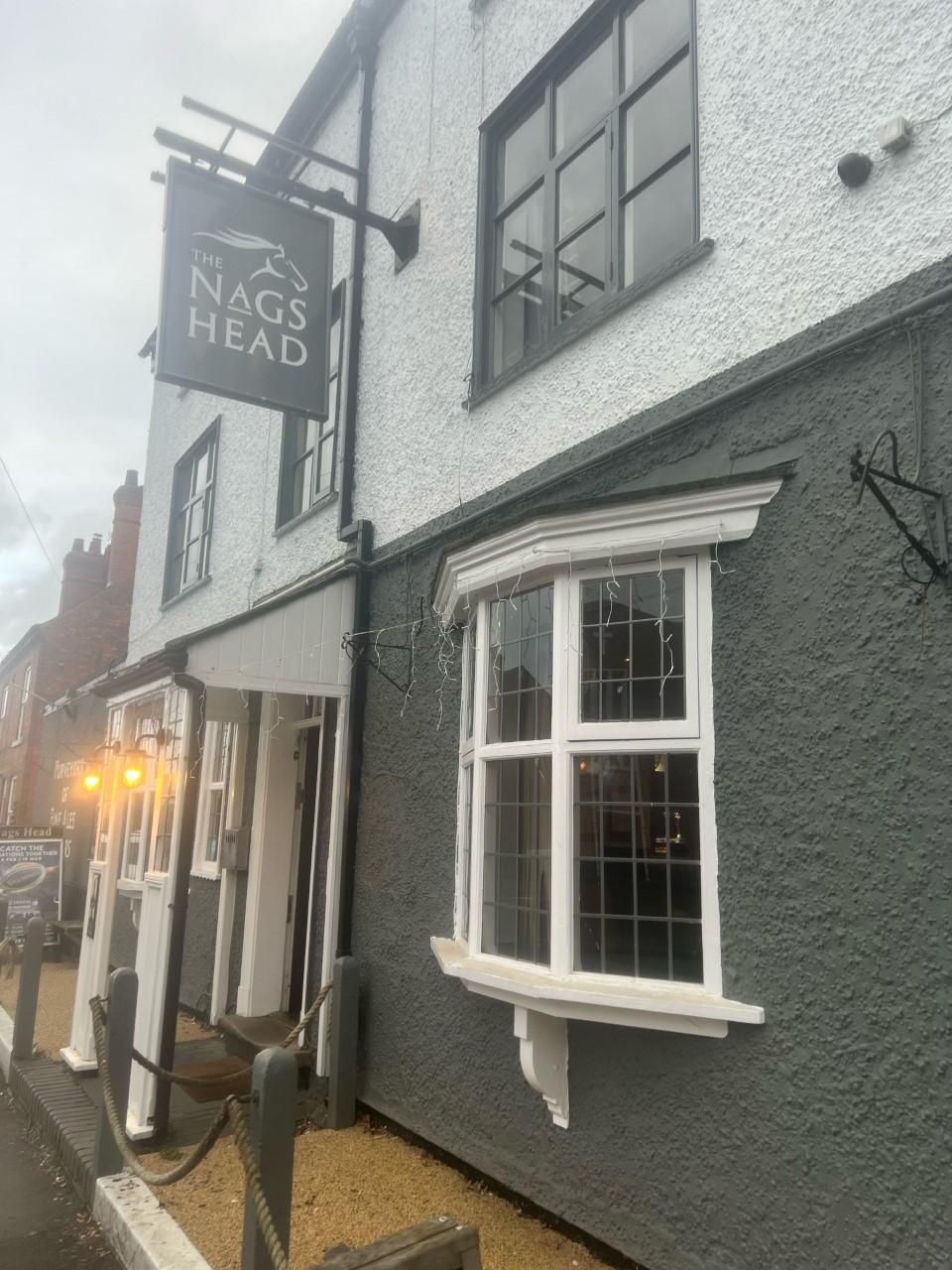 Nags Head pubsign. (Pub, External, Sign). Published on 01-03-2023