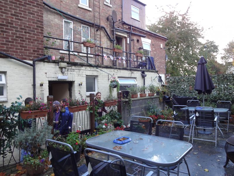Rear patio area October 2016. (Garden). Published on 25-10-2016