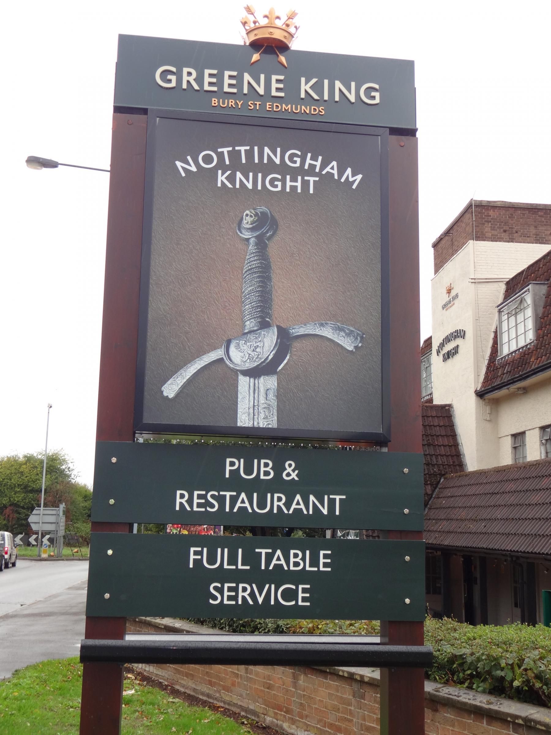 Pub sign September 2018. (Sign). Published on 30-10-2018
