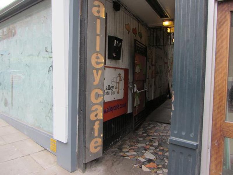 Entrance off Long Row. (External, Sign). Published on 03-04-2014