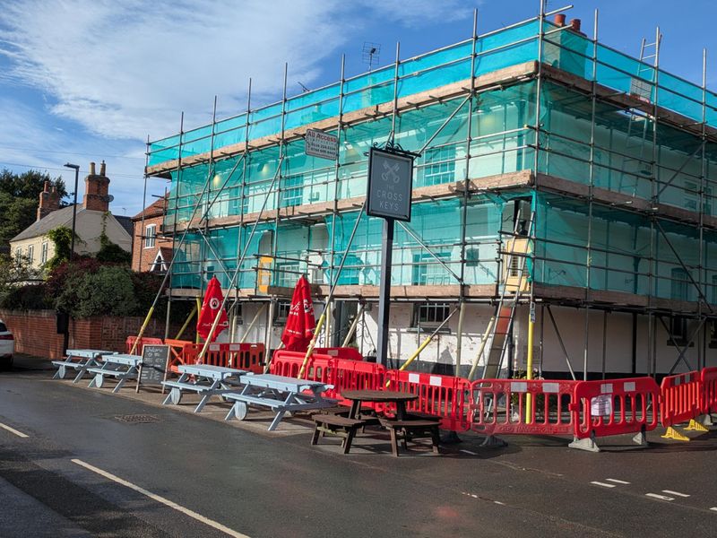 Building works. (Bar, Key). Published on 05-10-2025
