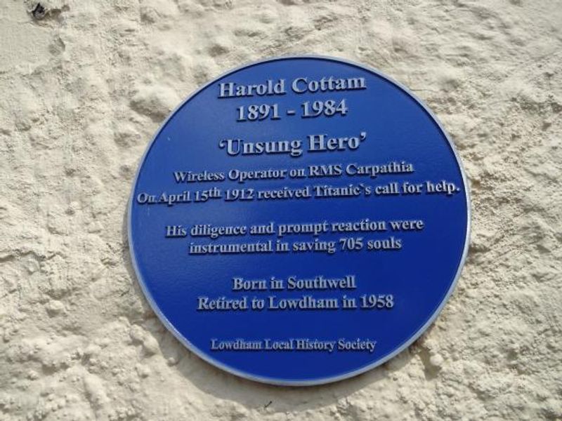 Blue Plaque August 2016. Published on 07-08-2016