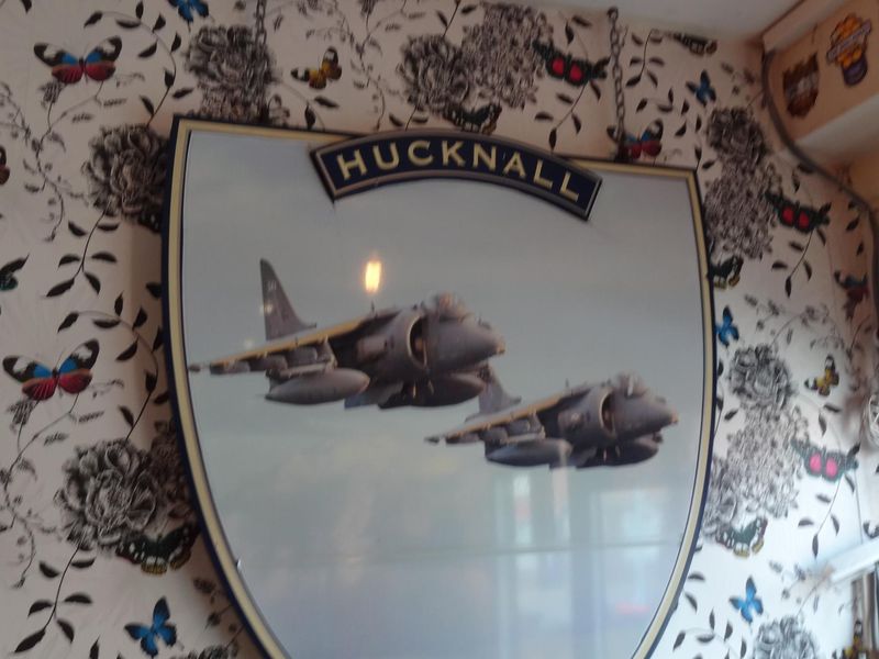 Harrier pub sign July 2017. Published on 09-07-2017