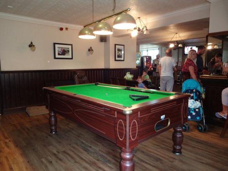 Pool table area July 2016. Published on 31-07-2016