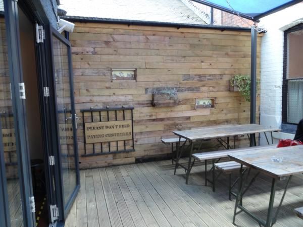 Rear patio area July 2016. Published on 05-07-2016