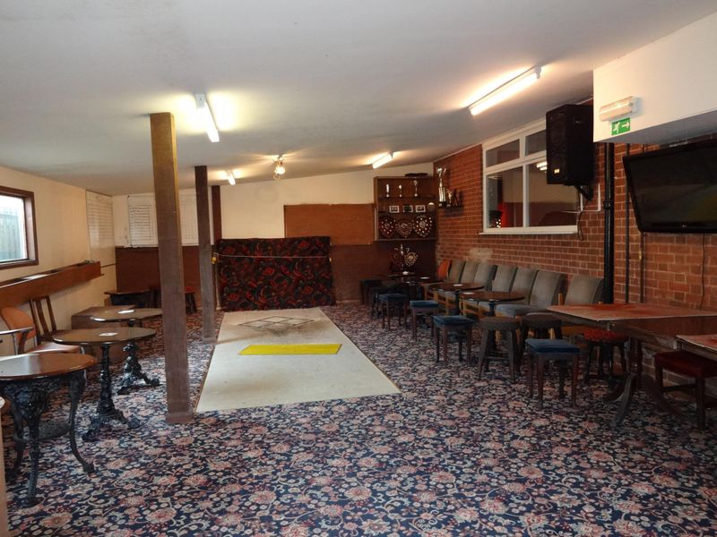 Long Alley skittle room at back August 2017. Published on 27-08-2017