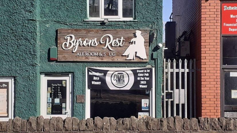 Exterior front. (Pub, Sign, Key). Published on 22-04-2023