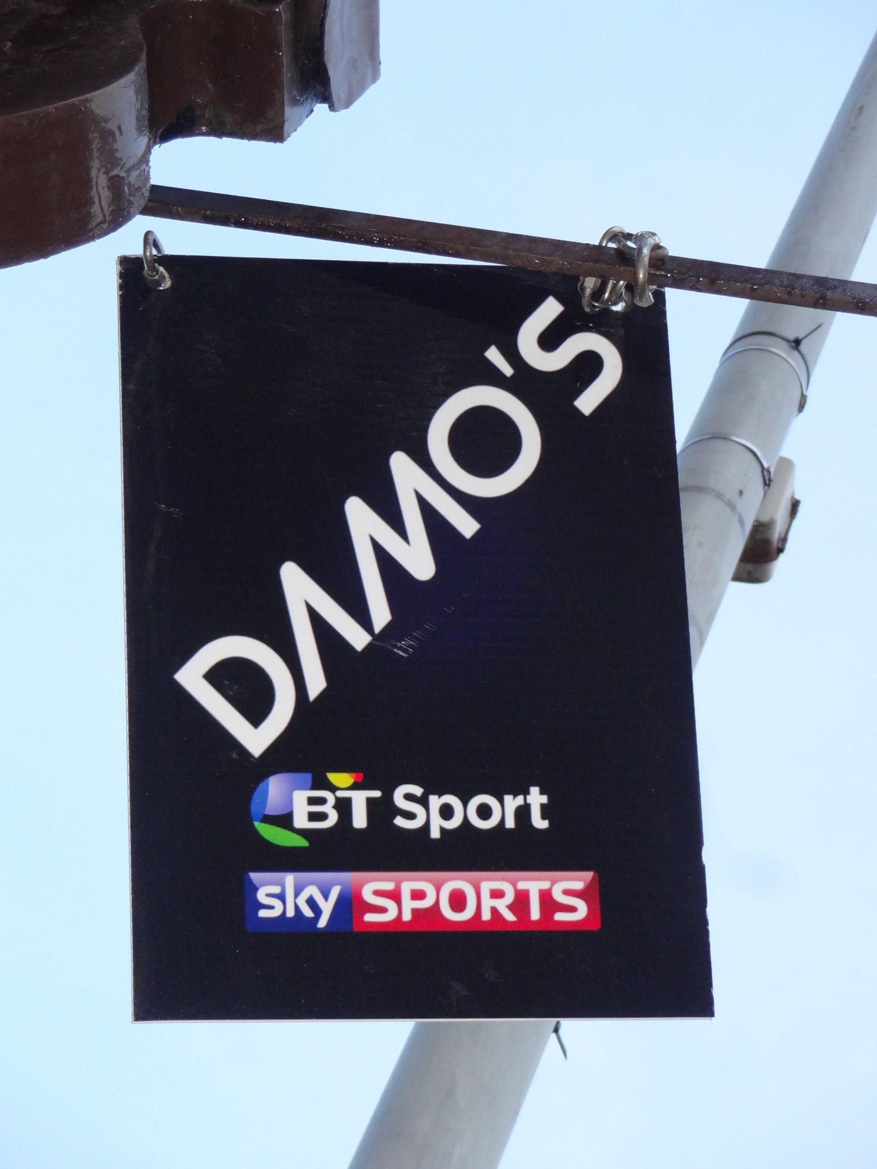 Pub sign February 2019. (Sign). Published on 11-02-2019